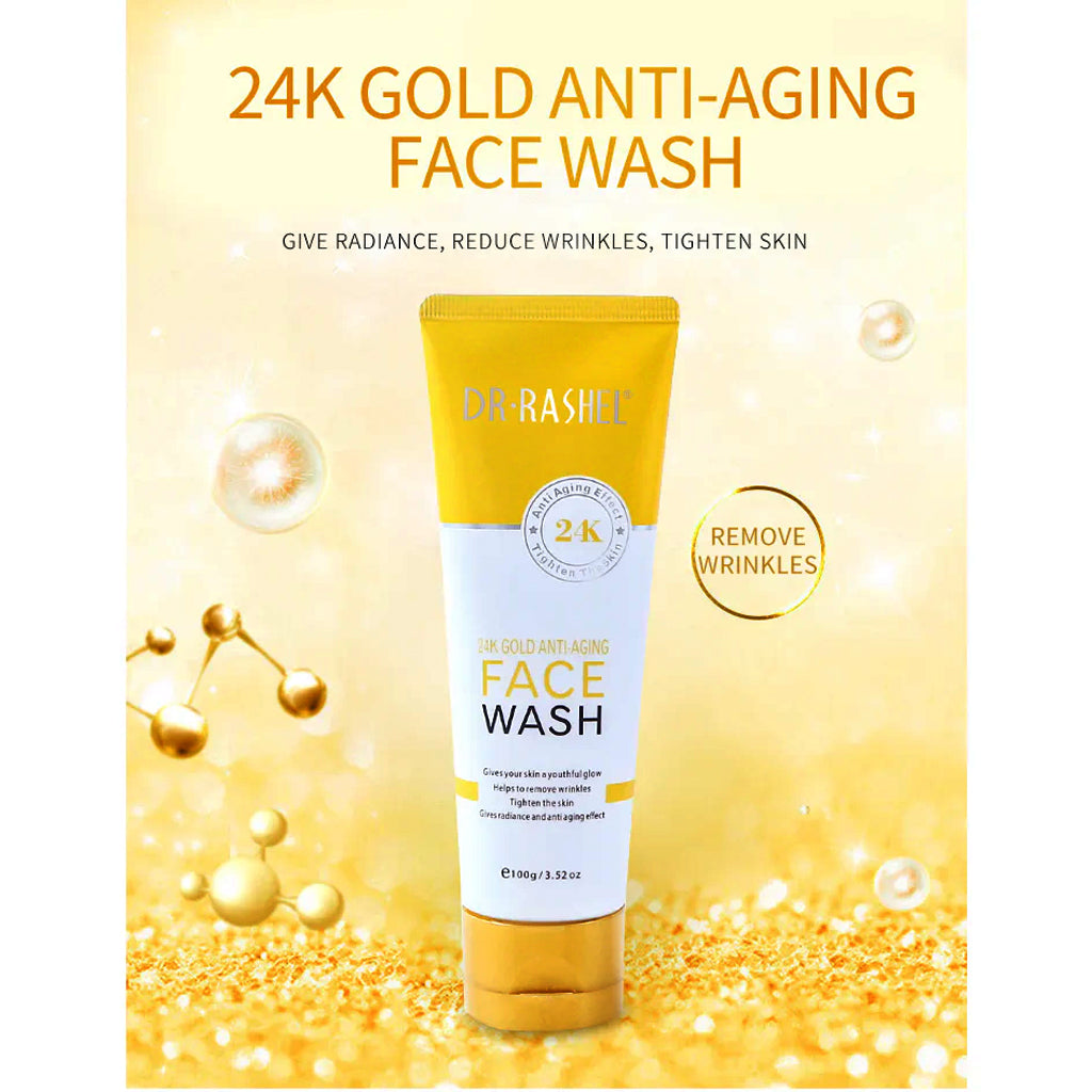 Dr. Rashel 24K Gold Anti-Aging Face Wash - 100g
