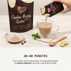 Luna Aura Hope Glow Cookie Butter Latte DTX – 8 Sachets (120g)