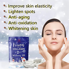 Frozen Collagen 2 in 1 Premium Collagen Supplements - 60 Capsules