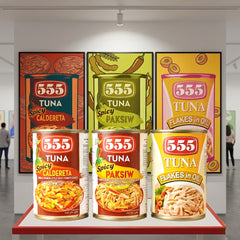 555 Tuna Assorted Combo Pack – 155g Each