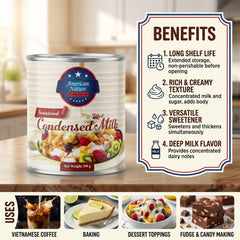 American Nature Sweetened Filled Condensed Milk – 390g