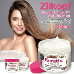 Zilkopf Keratin & Argan OIl Hair Treatment - 300ml