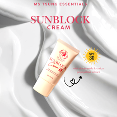 Ms. Tsung Essentials Sunblock Cream SPF 30 – 30g