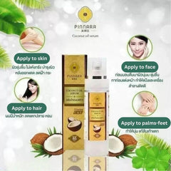 Pinnara Coconut Oil Serum with Vitamin C & E – 85ml