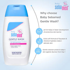 Sebamed Baby Gentle Wash With Allantoin– 100ml