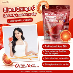 Jamsai Blood Orange C Vitamin C 1000mg + Elderberry – 30 Sachets