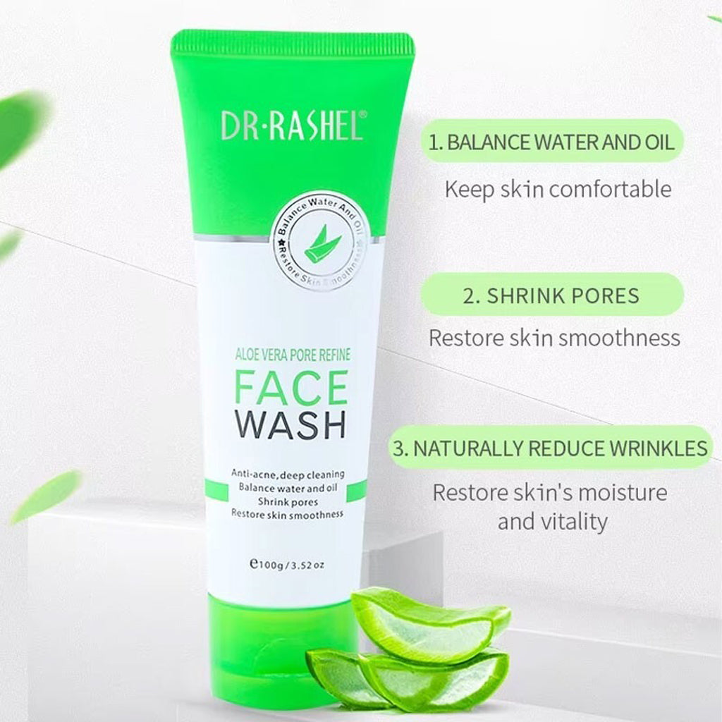 Dr. Rashel Aloe Vera Pore Refine Face Wash – 100g