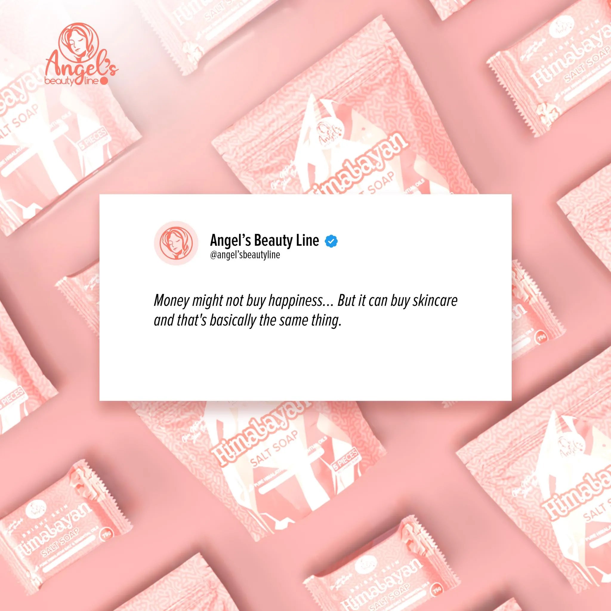 Angel’s Beautyline Bright Skin Himalayan Salt Soap – 75g