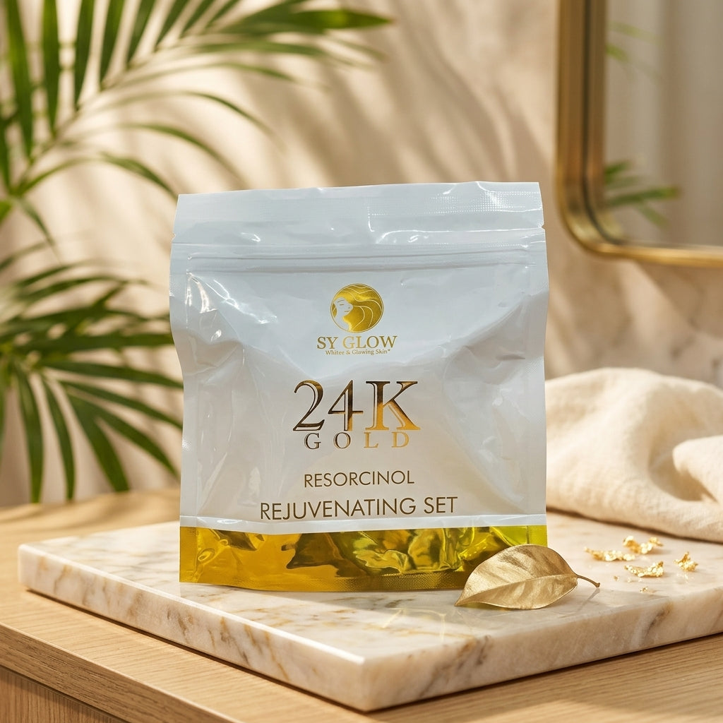 SY Glow 24K Gold Resorcinol Rejuvenating Set