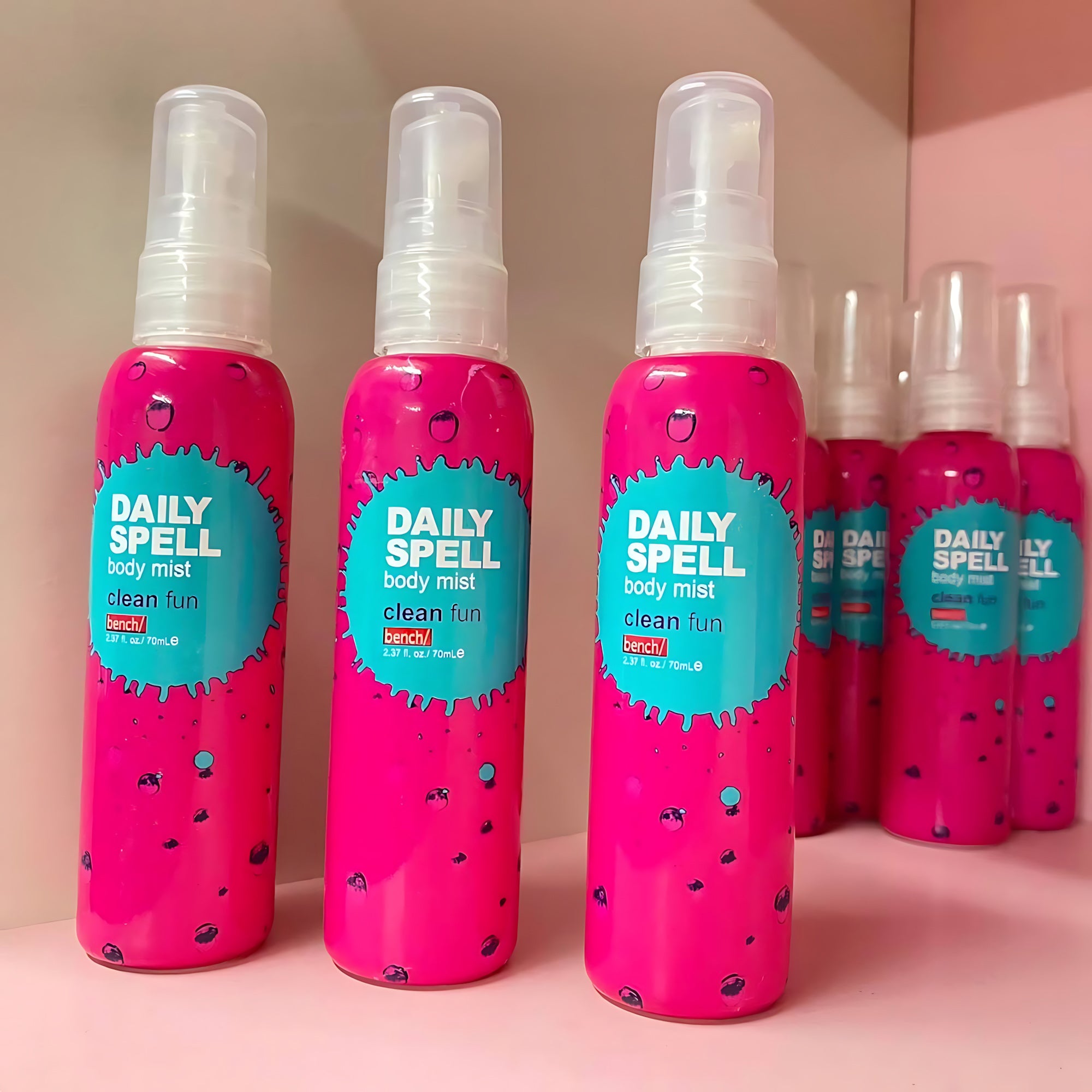 Bench Daily Spell Body Mist – Clean Fun 70mL