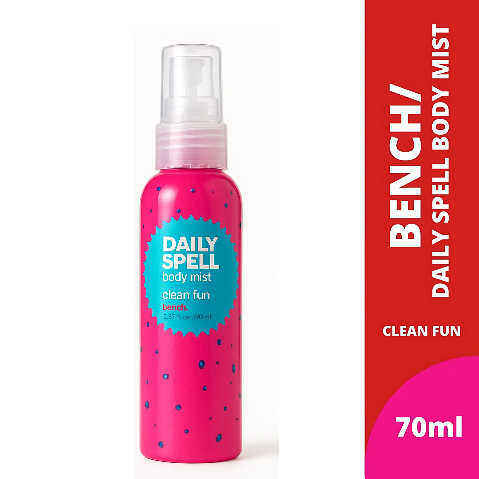 Bench Daily Spell Body Mist – Clean Fun 70mL