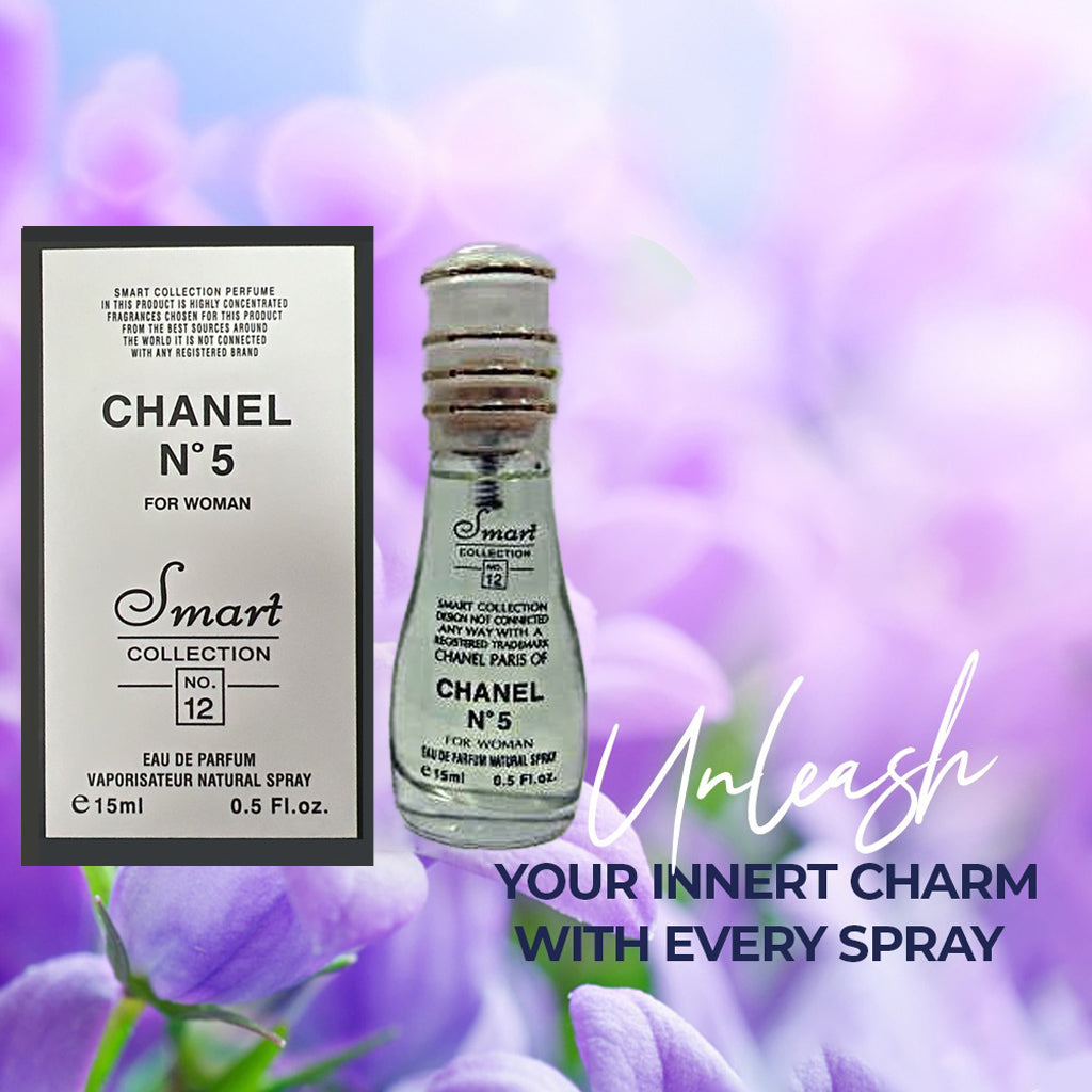 Smart Collection 12 Chanel N°5 for Women Eau de Parfum – 15ml
