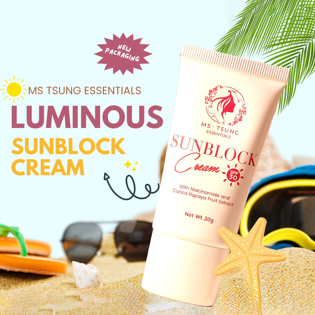Ms. Tsung Essentials Sunblock Cream SPF 30 – 30g