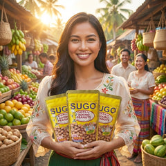 Sugo Garlic Adobo Peanuts – 100g (3pcs Combo)