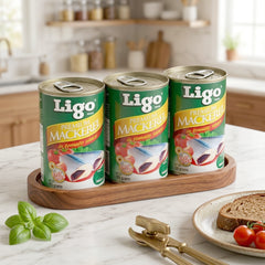 Ligo Premium Mackerel in Tomato Sauce – 155g  × 3 Cans (Offer)