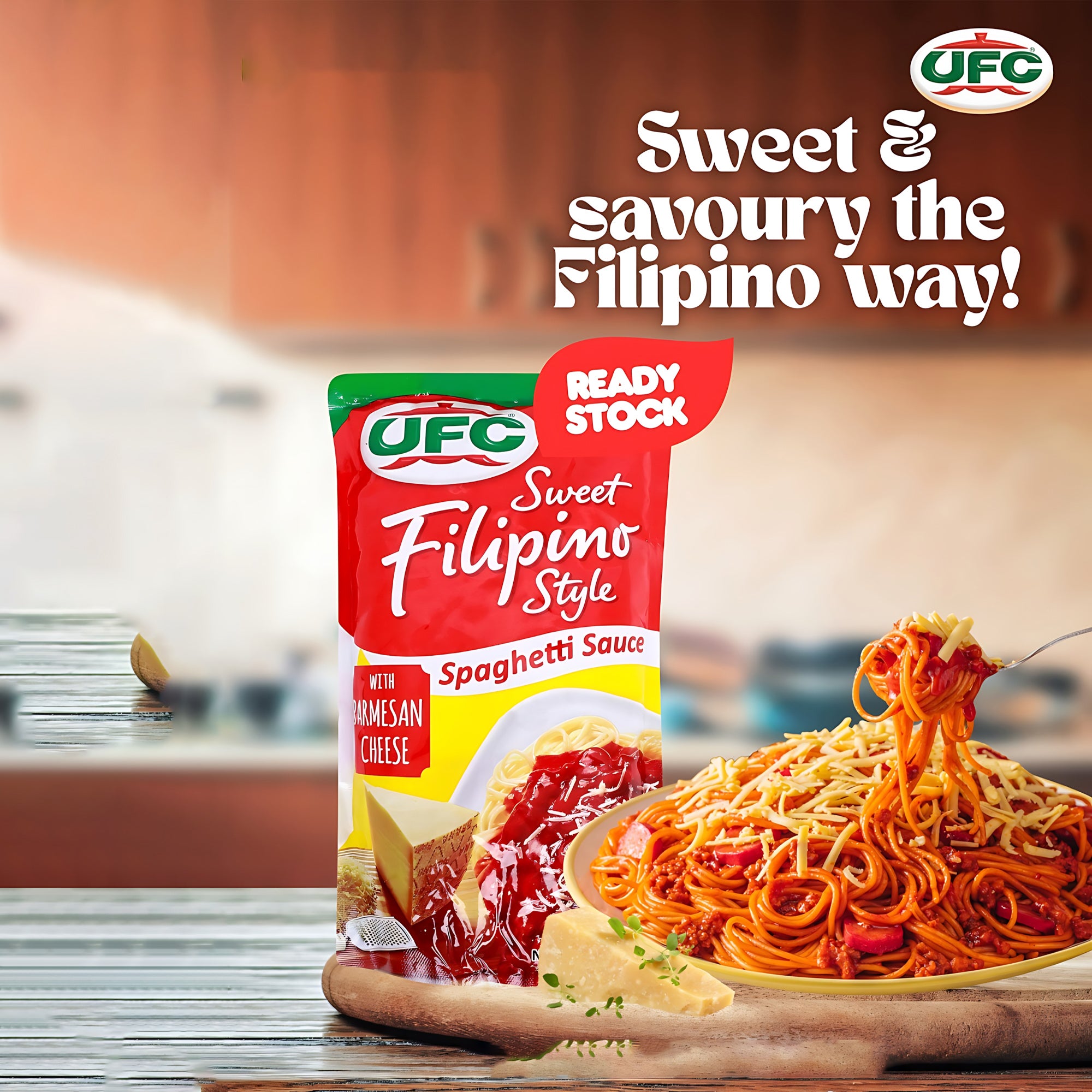 UFC Sweet Filipino Style Spaghetti Sauce – 1kg