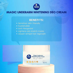 NRB Magic Underarm Whitening Deo Cream - 40g - Pinoyhyper