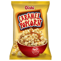 Oishi Pop Corn Caramel 60g - Pinoyhyper