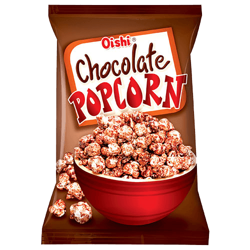 Oishi Pop Corn Chocolate 60g - Pinoyhyper