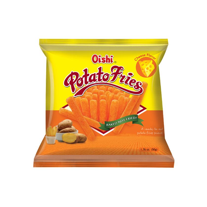 Oishi Potato Fries Cheese (Baked Not Fried) - 50g - Pinoyhyper