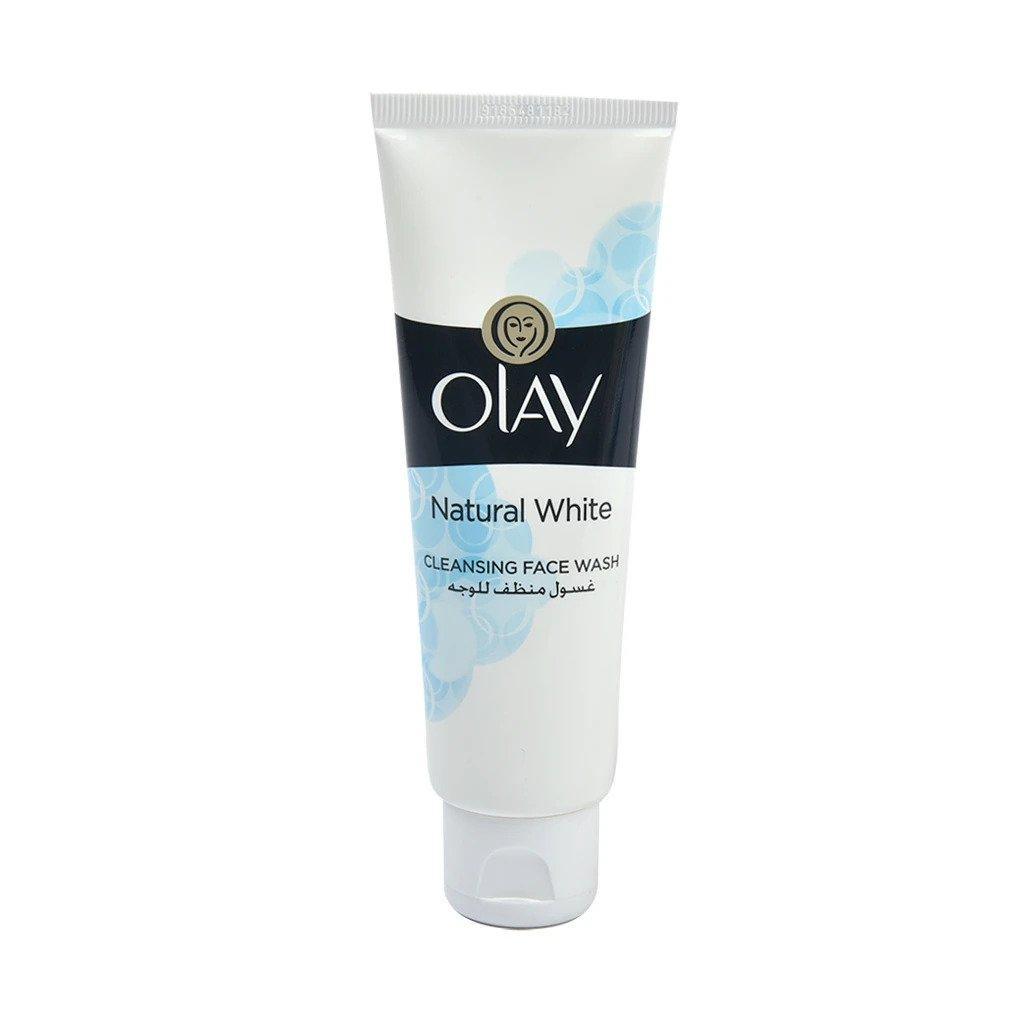 Olay Natural White Cleansing Face Wash 100ml Sige Mart UAE olay-natural-white-cleansing-face-wash-100ml-sige-mart-uae
