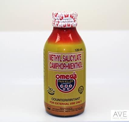 Omega Pain Killer Liniment 120ml - Pinoyhyper