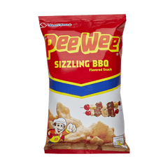 Pee Wee Sizzling BBQ Snack 60g - Nutri Snack - Pinoyhyper