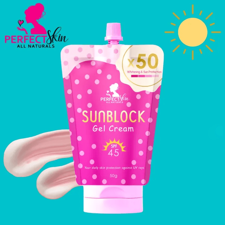 Perfect Skin Sunblock Gel Cream Spf45 - 50g – Sige Mart UAE