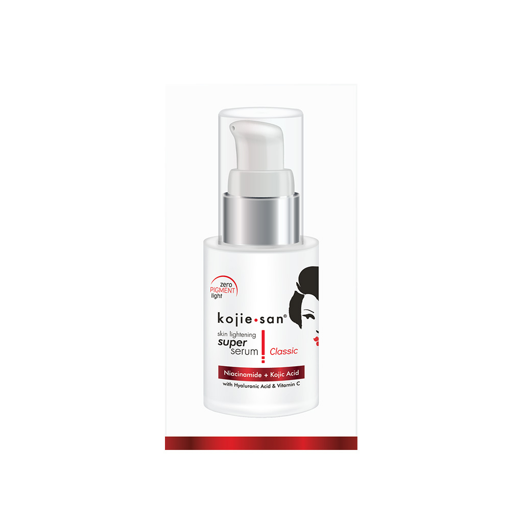 Kojie San Skin Lightening Super Serum Classic (Niacinamide + Kojic Acid with Hyaluronic & Vit C) - 30ml
