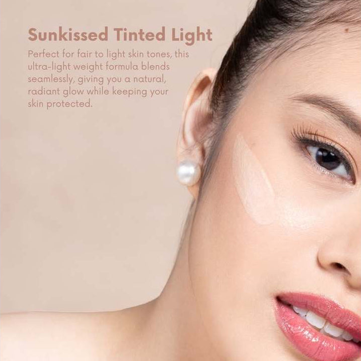 Barefaced Sunkissed Tinted Sunscreen - Light Tint 50g