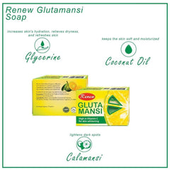 Renew Placenta Gluta Mansi Soap -135 gm - Pinoyhyper