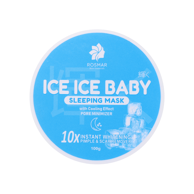 Rosmar Ice Baby Skin Whitening Sleeping Mask - 100g - Pinoyhyper