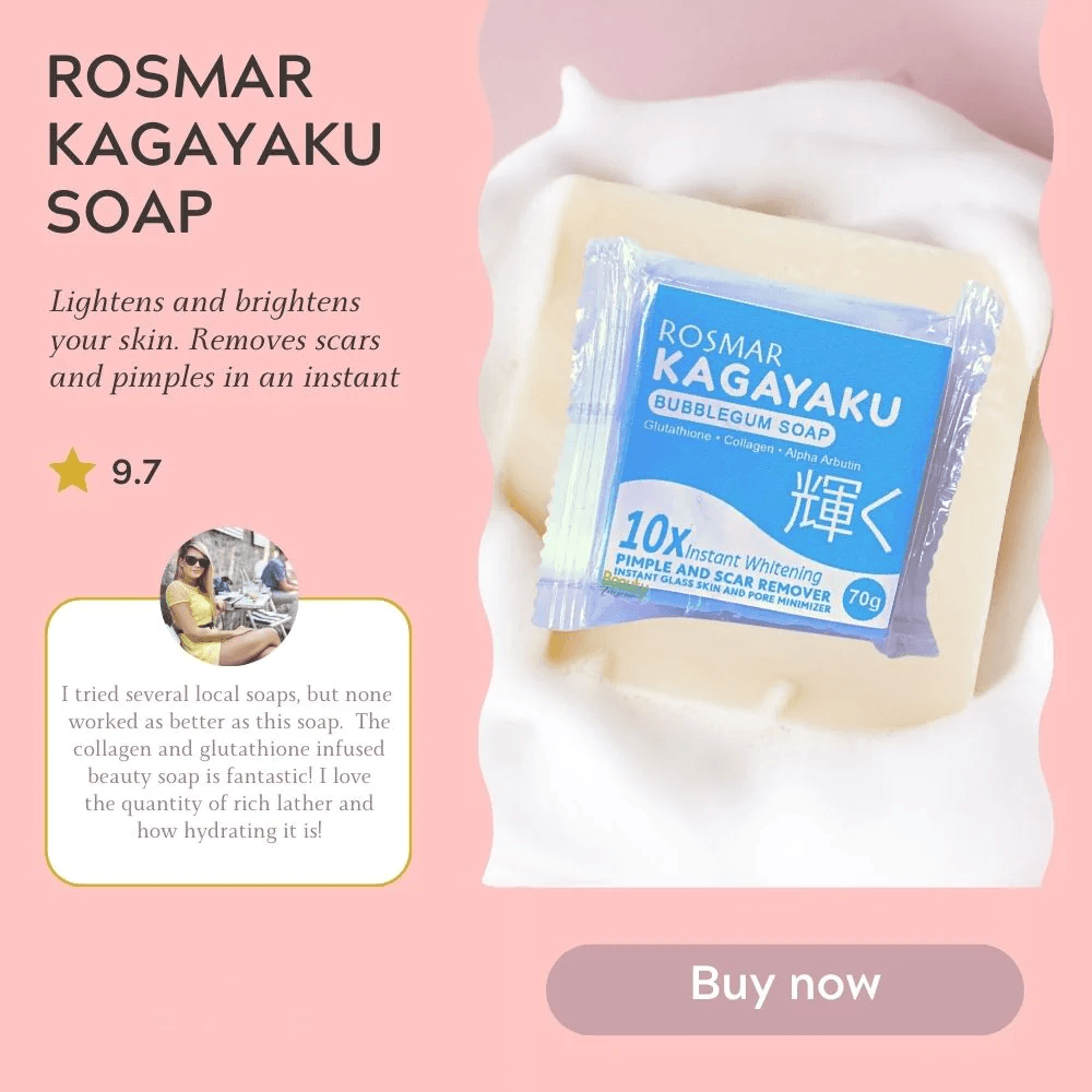 Rosmar Kagayaku Bubblegum Soap - 70g - Pinoyhyper