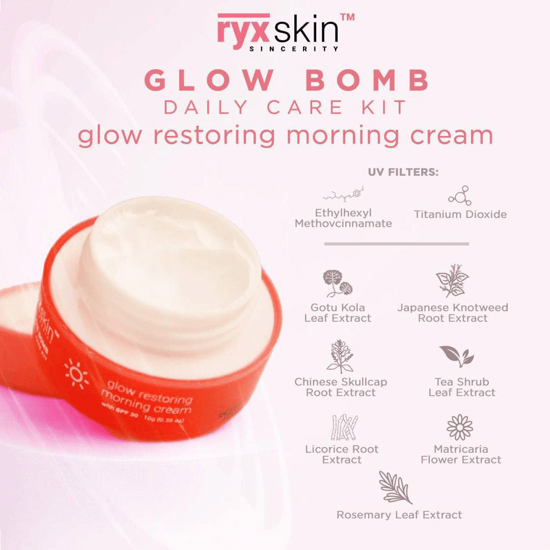 Ryx Skin Glow Bomb Daily Care Kit - Pinoyhyper