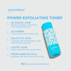sevendays7 Power Exfoliating Set 4個セット Herskin Sevendays Power Exfoliating Set – PNY BEAUTY