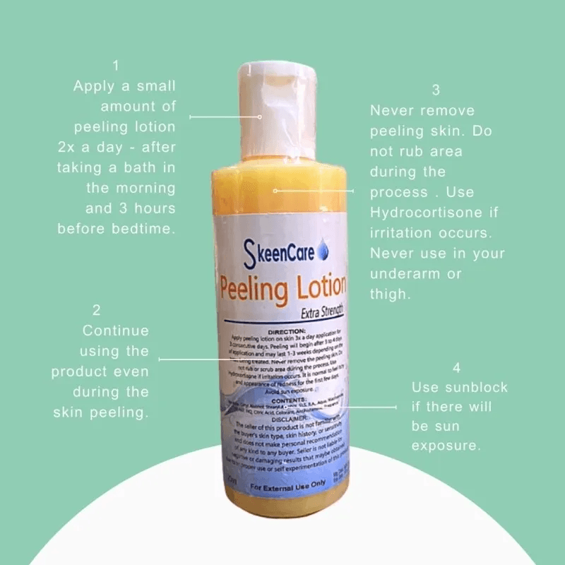 Skeen Care Extra Strength Peeling Lotion - Pinoyhyper