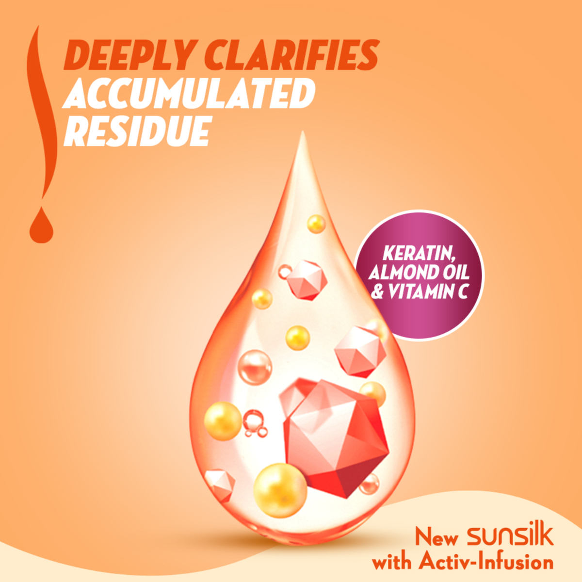 Sunsilk Shampoo Instant Restore Activ Infusion - 400ml