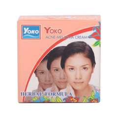 Yoko Acne-Melasma Cream Herbal Formula - 4g - Pinoyhyper