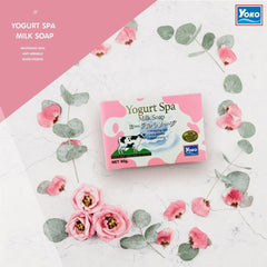 Yoko Yogurt Spa Moisturizing Milk Soap - 90g - Pinoyhyper